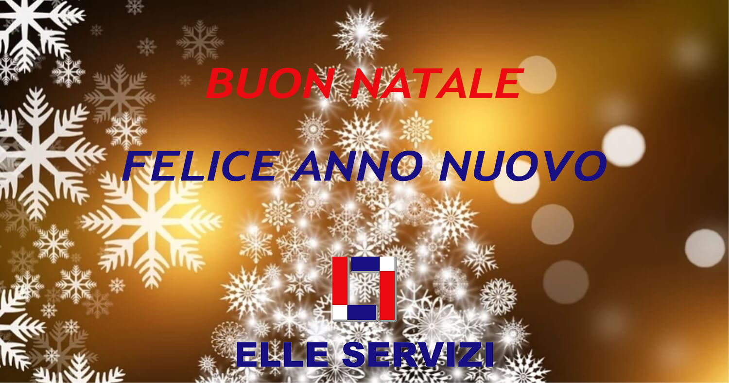 Elle Servizi Vi augura Buon Natale e Felice Anno Nuovo 2023